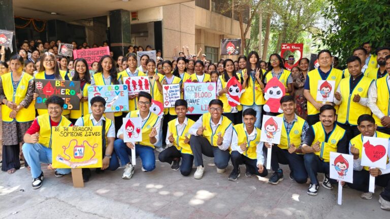 जी टी बी अस्पताल, दिल्ली में रक्तदान शिविर आयोजित 