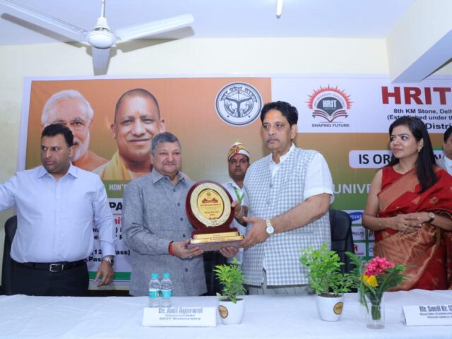 एच०आर०आई०टी० विश्वविद्यालय में वृहद रोजगार मेले का हुआ सफल आयोजन