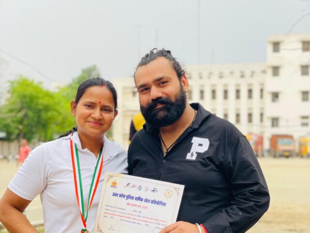 मुरादनगर की बेटी भावना त्यागी ने पावरलिफ्टिंग में जीता स्वर्ण, मेरठ जोन में रचा इतिहास