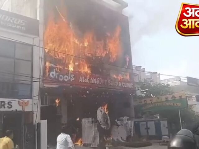 लखनऊ में आग का तांडव: गेमिंग जोन बना मौत का जाल, 14 युवाओं की दर्दनाक मौत