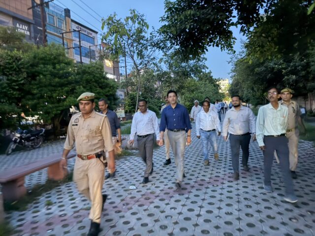 उपाध्यक्ष जीडीए ने आरडीसी क्षेत्र का किया व्यापक निरीक्षण, जाम व पार्किंग समस्या के स्थायी समाधान हेतु एक सप्ताह में कार्ययोजना तैयार करने के निर्देश